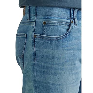 Lee Men's Extreme Motion Straight Taper Jean, Nimbus, 36W x 34L - Image 5