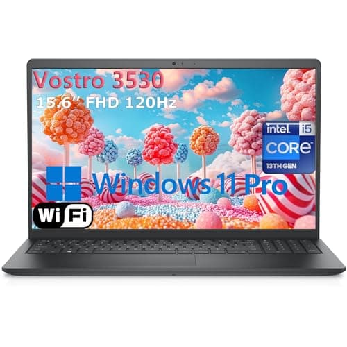 Dell 15.6" 3530 Laptop Computer for Home & Business Student, Intel 10-Core i5-1334U (Beat i7-1250U), 32GB RAM, 1TB PCIe SSD, 120Hz FHD Vostro Laptop, WiFi, Bluetooth, Black, Windows 11 Pro, AZ-XUT - Image 1