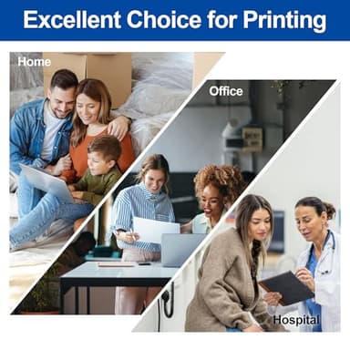 LC406XL High Yield Ink Cartridge for Printer for Brother LC406 Ink Cartridges LC406XL LC 406 XL use with Brother MFC-J4535DW MFC-J4335DW MFC-J5855DW MFC-J6555DW Printer (4 Pack) - Image 6