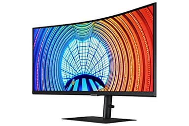 SAMSUNG Viewfinity S65UA Series 34-Inch Ultrawide QHD Curved Monitor, 100Hz, USB-C, HDR10 (1 Billion Colors), Height Adjustable Stand, TUV-certified Intelligent Eye Care (LS34A654UBNXGO),Black - Image 2