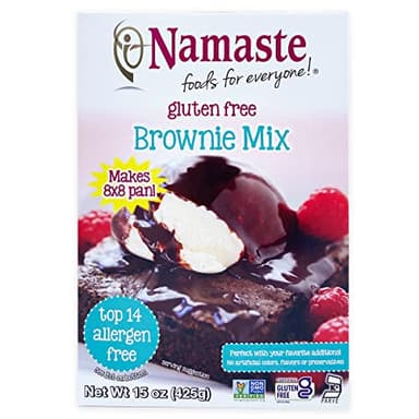 Namaste Foods Gluten Free Brownie Mix, 15 oz., Pack of 6 - Image 1