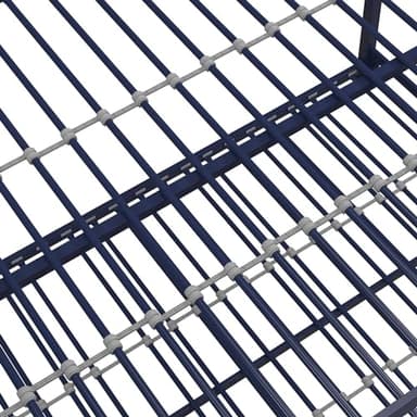 DHP 4306619 Miles Metal Full, Blue Bunk Bed Blue - Image 15