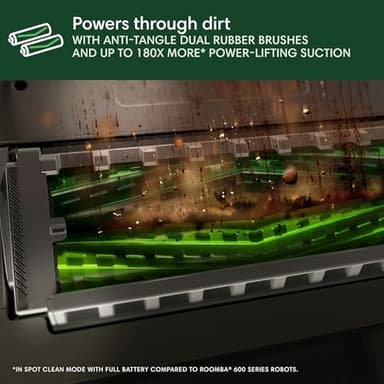 iRobot Roomba Max 705 Vac Robot Vacuum + AutoEmpty Dock - Extreme Power-Lifting Suction, Anti-Tangle Dual Rubber Brushes, Self-Empties, Recognizes and Avoids Obstacles, LiDAR Navigation - Image 5