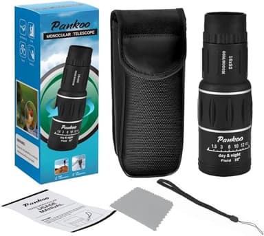 16X52 Hd Monocular for Adults-FMC Compact Monocular Handheld monocular Telescope for Birds Watching, Wildlife, Concert,Focus Scope with Wrist Strap, Gift for Father - Image 7