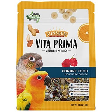 Sunseed Vita Prima Wholesome Nutrition Conure Food, 3 LBS, (Model: 59761) - Image 1