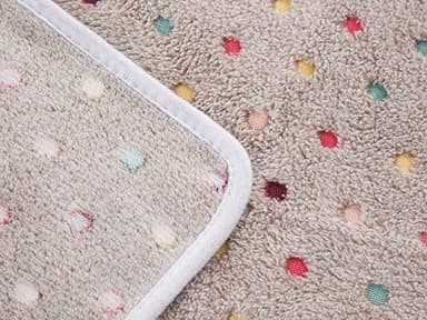 Luciphia 1 Pack 3 Blankets Super Soft Cute Dot Pattern Pet Blanket Flannel Throw for Dog Puppy Cat Small(23x16), Brown - Image 7