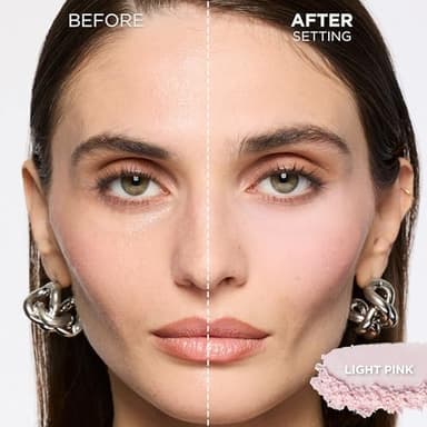 L'Oreal Paris Infallible Blur-fection Longwear Loose Setting Powder, Blurring Face Powder With Up to 24HRs of Wear, Brightening Light Pink, 1 Kit - Image 2