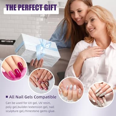 LadyMisty 220W LED UV Light Dryer for Nails Gel Polish with 57 Lamp Beads 4 Timer Setting & LCD Touch Display Screen, Auto Sensor, Professional Nail Light - Image 6