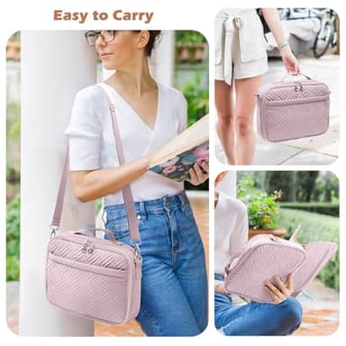 IMAGINING Bible Cover for Women - Stylish Large Bible Covers - Bible Case with Handles - Bible Bag Journal Case - Bible Carrying Case for Women - Bible Gift - Book Protector for Book Lovers - Image 7