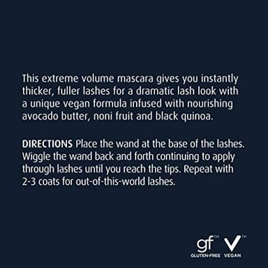 Lune+Aster Superstellar Extreme Volume Mascara | Hourglass-Shaped Brush For Bold Lash Volume - Black - Image 6