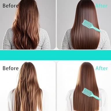 AROX MATI Hair Brush, Curly Hair Brush, Vented Shaping and Defining Curls for Women, Ideal for All Hair Types - Image 5