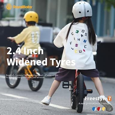 Royalbaby Freestyle 7 Kids Bike 20 Inch Wheel Dual Handbrakes Teens Bicycle Boys Girls Ages 6-10 Years, Kickstand and Water Bottle Included, Blue - Image 9