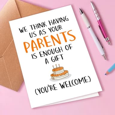 PTRUKD Funny Kids Birthday Card, Humorous Birthday Cards For Boy And Girl, Gift For Daughter Adult, Birthday Gift For Son, Happy Birthday Daughter Card - Image 3