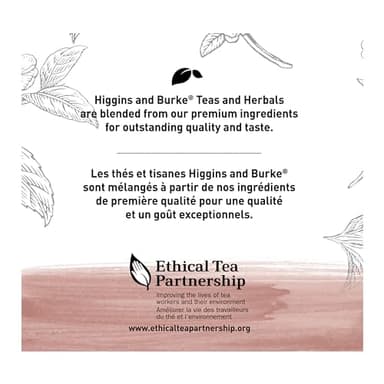 Higgins & Burke Chai Glow, Naturally Flavored Black Tea Blend, 15 Count (Pack of 6), 90 Total Tea Bags - Image 3