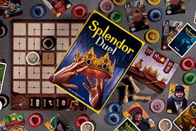Splendor Duel Board Game - Two-Player Strategy Game for Intense Gem Collecting Battles - Fun Family Game for Kids and Adults, Ages 10+, 2 Players, 30 Minute Playtime, Made by Space Cowboys - Image 6