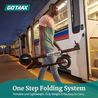 Gotrax GXL V2 Electric Scooter, 8.5" Solid Tire, Max 9 Mile and 15.5Mph Speed Power by 250W Motor, Lightweight 25.95lb, Cruise Control Aluminum Alloy Frame Foldable Commuting Escooter for Adults 13+ - Image 3
