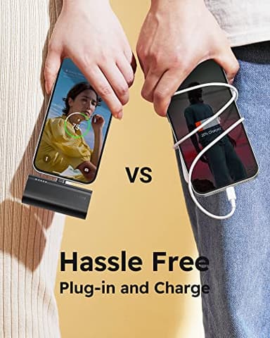 VEGER Portable Charger, USB C Power Bank, 5000mAh Mini Battery Pack Fast Charging 20W Small Charging Bank for iPhone 16/16 Pro/16 Pro Max/15, Samsung Galaxy S25, S24, S23, Note 20, Pixel, Moto, LG - Image 7