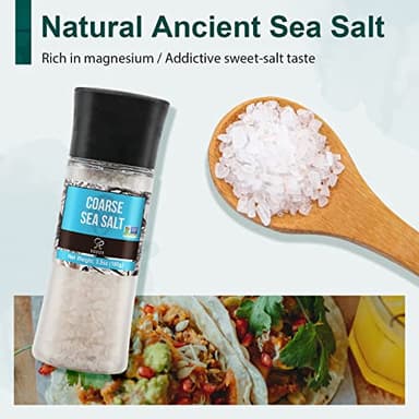 Soeos Spice Seasoning Set of 4, 9.8oz(277.82g), With Integrated Grinders, Salt and Pepper Grinder Set, Pure and Fresh Perfect for BBQ Seasoning Gift Set, Grilling Spice, Herb, Spice & Seasoning Gifts - Image 6