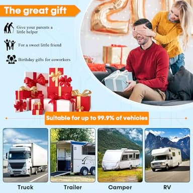 Magnetic Solar Wireless Backup Camera: 7" Portable 1 Min Easy Install Scratch-Proof No Delay Backup Camera for Truck Rechargeable HD 1080P for Trailer Small RV Camper Pemacom P15 - Image 8