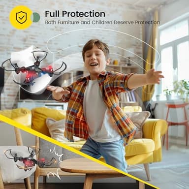 Holy Stone HS190 Foldable Mini Nano RC Drone for Kids Gift Portable Pocket Quadcopter with Altitude Hold 3D Flips and Headless Mode Easy to Fly for Beginners - Image 7