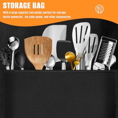 Ice Maker Cover, Suitable for Countertop Ice Maker Machine, Waterproof& Dustproof Cover for Portable Ice Makers/Ice Cube Maker/Ice Machine（Cover Only - Image 6