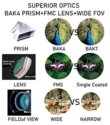 Monocular Telescope 80x100 High Power Monoculars for Smartphone with Tripod, HD Monocular for Adults, Lightweight BAK-4 Prism Monoculars for Hiking Hunting Stargazing Bird Watching-Green1 - Image 4