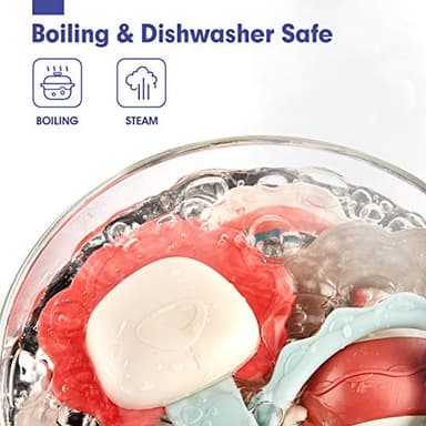 hahaland Baby Toys 0-6 Months - Baby Rattles Teething Toys 3-6 Month, Infant Toys 6-12 Months, Teether Grasping Shaker Toy 3 4 5 6 Month Old Must Haves Neutral Gifts Christmas Baby Stocking Stuffers - Image 4