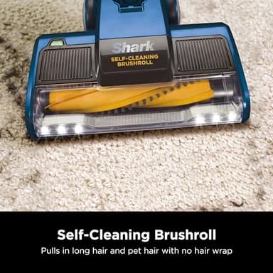 Shark HV343AMZ Rocket Corded Stick Vacuum with Self-Cleaning Brushroll, Lightweight & Maneuverable, Perfect for Pet Hair Pickup, Converts to a Hand Vacuum, Crevice Upholstery Tools, Blue/Silver - Image 5