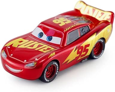 Toys Car 2 3 Mater The King Sheriff Diecast Car Toy Set for Boy Kids Gifts (6PCS) - Image 5