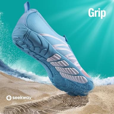 SEEKWAY Water Shoes for Women Adult Quick-Dry Aqua Sock Barefoot Men for Beach Swim River Pool Lake Hiking Kayaking Surfing - Image 6