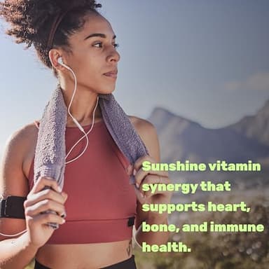 DEAL SUPPLEMENT Vitamin D3 5,000 IU + K2 MK7 Softgels, 250 Count | 2-in-1 Complex | Supports Heart, Bone, Teeth & Immune Health | Easy to Swallow - Image 7