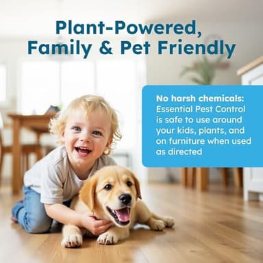 BugMD 32 oz Ant Killer & Bug Spray - Roach and Cockroach Killer Indoor, Spider and Flea Spray for Home, Fly and Insect Defense, Natural, Safe with Essential Oils, Plant-Powered, Pest Control Pack of 2 - Image 4