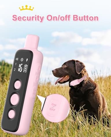 Bousnic Shock Collar for Dogs - Waterproof Rechargeable Dog Electric Training Collar with Remote for Small Medium Large Dogs with Beep, Vibration, Safe Shock Modes (8-120 Lbs) - Image 6