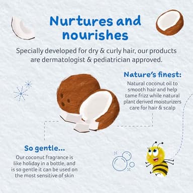 Childs Farm, Kids Conditioner for Curly, Dry Hair, Coco- Nourish Conditioner, Contains Wonderful Fragrance which Doesn’t Irritate Sensitive Skin, 8.4 Fl Oz - Image 6