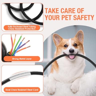 ENJOY PET Dog Heating Pad with 13 Level Timer and 9 Level Temperature, Indoor Heated Mat for Cats and Dogs with Chew Resistant Cord, Auto Power Off - Image 4