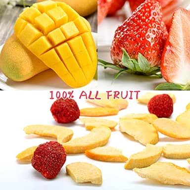 ONETANG Freeze-Dried Mixed Fruit, 12 Pack Single-Serve Pack, Non GMO, Kosher, No Add Sugar, Gluten free, Vegan, Holiday Gifts, Healthy Snack 0.35 Oz - Image 3
