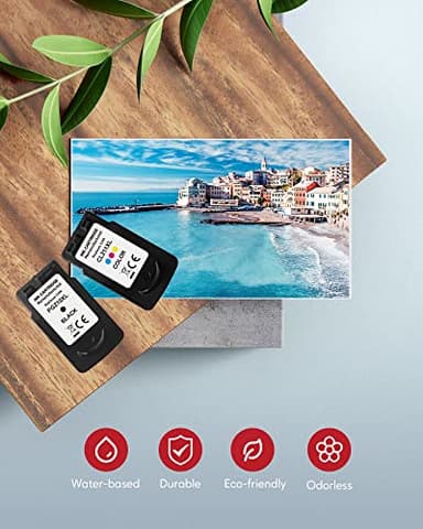 PG-210XL/CL-211XL Ink Cartridges Compatible Replacement for Canon 210 211, 210XL 211XL Ink Combo Pack Use to Canon MP495 MP280 MP490 MP480 MP270 MP240 MX420 MX410 MX350 (2 Pack) - Image 6