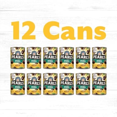 PEARLS Ripe Pitted, Small Black Olives, 6 oz, 12-Cans - Image 3