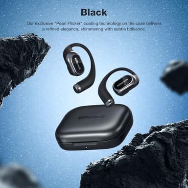 BlitzRock CT3 Pro Open Ear Headphones, Rich Balanced Sound, AI ENC 4 Mics Clear Calls,40H Playtime, IPX5 SweatSafe, Bluetooth 5.4 Wireless Earbuds with Earhooks, App Control - Image 9