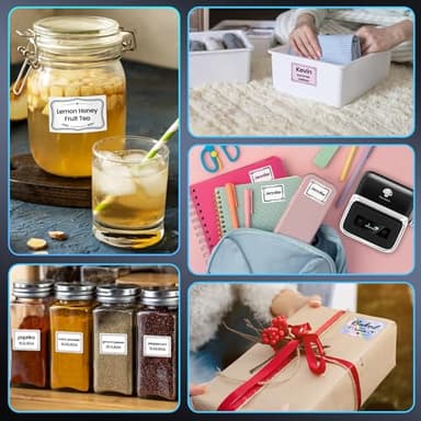 Phomemo M250 3 Inch Label Maker Machine with Tape, 2025 Upgrade Portable Barcode Label Printer for Business, Home, Logo Label, Thermal Address Label Maker with 100 Labels, 40x30mm - Image 7