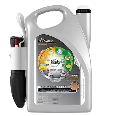 Roundup Dual Action 365 Weed & Grass Killer Plus 12 Month Preventer with Comfort Wand, Kills & Prevents for up to 1 Year, 1 gal. - Image 4