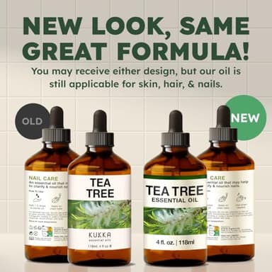 KUKKA Tea Tree Essential Oils - 4 Fl Oz - for Hair, Skin, Diffuser, Aromatherapy & DIY Soap Making Scent - Image 7