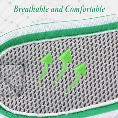 Reflective Dog Harness Breathable Adjustable Pet Harness with Handle for Outdoor Walking,Easy Control for Small,Medium Breeds (Green,L) - Image 5