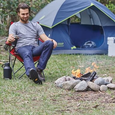 Coleman Sundome Camping Tent with Rainfly, 2/3/4/6 Person Tent Sets Up in 10 Mins, Weatherproof Shelter for Camping, Festivals, Backyard, Sleepovers, & More - Image 5