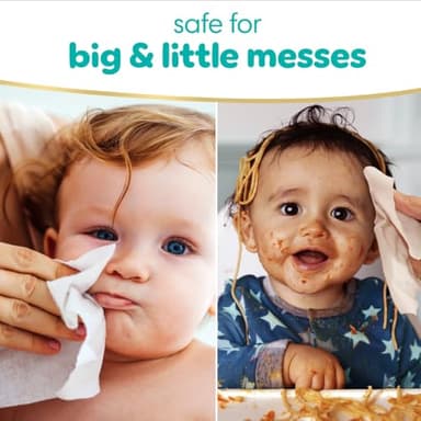 Pampers Baby Wipes, Sensitive, Water Based Wipe, Clinically Proven, Hypoallergenic, and Unscented for Babies, 336 Wipes Total (4 Flip-Top Packs) - Image 7