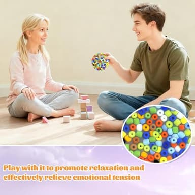 3Pcs Skin Picking Fidget Toys, Picking Pad, Cute Stuff, Fidget Toys Adults, Preppy Stuff, Portable Fidget Toy Adult, Christmas, Halloween, Party Favors, School Supplies (6CM/2.93IN) - Image 5