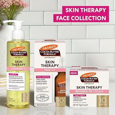Palmer's Cocoa Butter Formula Face Cream, Skin Therapy Retinol-10 Moisturizer, 2.7 Oz, Vitamin E & Hyaluronic Acid, Helps Reduce Fine Lines & Uneven Skin Tone, 48Hr Moisture, Dermatologist Approved - Image 8