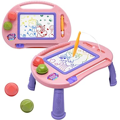 BABLOCVID Toddler Toys,Toys for 1-2 Year Old Girls,Magnetic Drawing Doodle Board for Kids Toy,Educational Learning Baby Toy for 18 Months 1 2 3 Year Old Girl Boy Birthday Easter Gifts,Arts and Crafts - Image 1