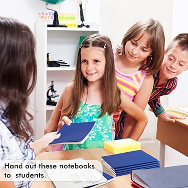 feela 16 Pack Soft Cover Journal Bulk, Lined Notebooks College Ruled for Work for Women Girl Writing, Blank Travel Journal Note Taking Notebook School Business Supplies, 8.2” x 5.5”, A5, Navy - Image 7