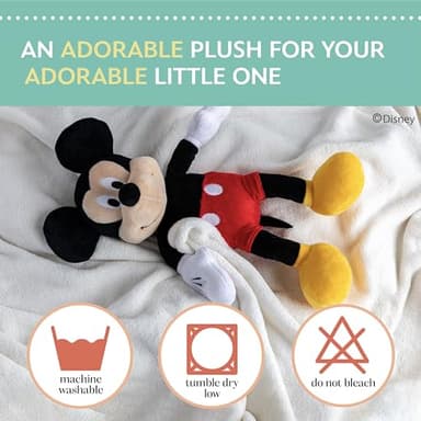 Disney Baby Mickey Mouse Stuffed Animal Plush Toy, 15 Inches - Image 5